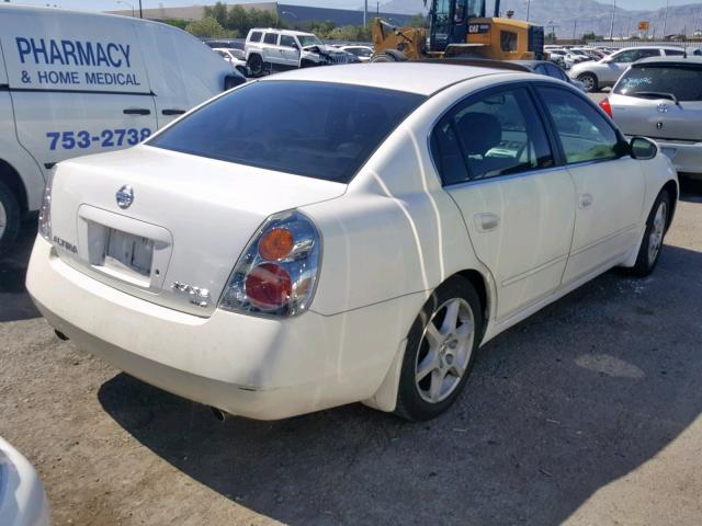 1N4BL11DX4C191296 - 2004 NISSAN ALTIMA SE WHITE photo 4