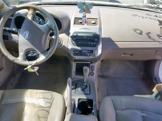 1N4BL11DX4C191296 - 2004 NISSAN ALTIMA SE WHITE photo 9