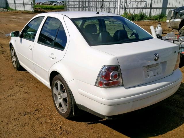 3VWSE69M52M155191 - 2002 VOLKSWAGEN JETTA GLS WHITE photo 3