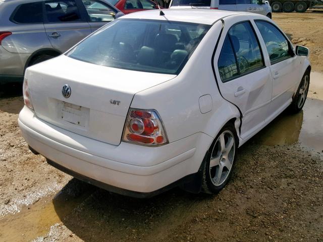 3VWSE69M52M155191 - 2002 VOLKSWAGEN JETTA GLS WHITE photo 4