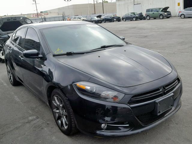 1C3CDFBH7DD150374 - 2013 DODGE DART SXT BLACK photo 1