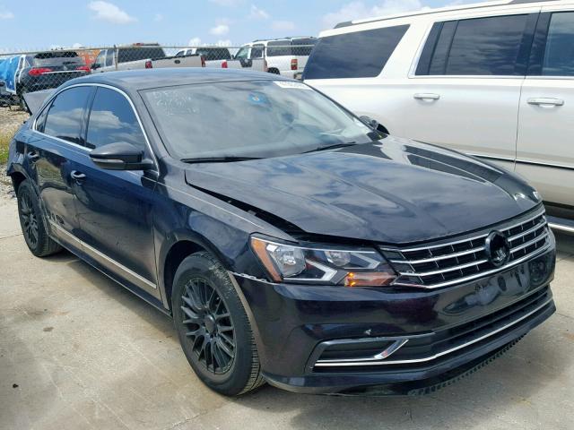 1VWAT7A36HC054911 - 2017 VOLKSWAGEN PASSAT S BLACK photo 1