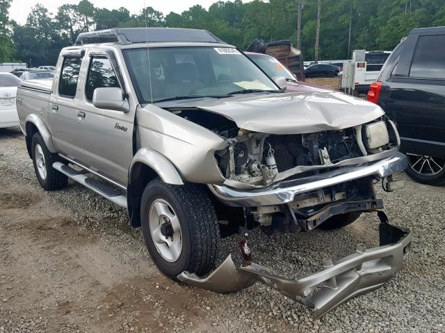 1N6ED27Y6YC395682 - 2000 NISSAN FRONTIER C TAN photo 1