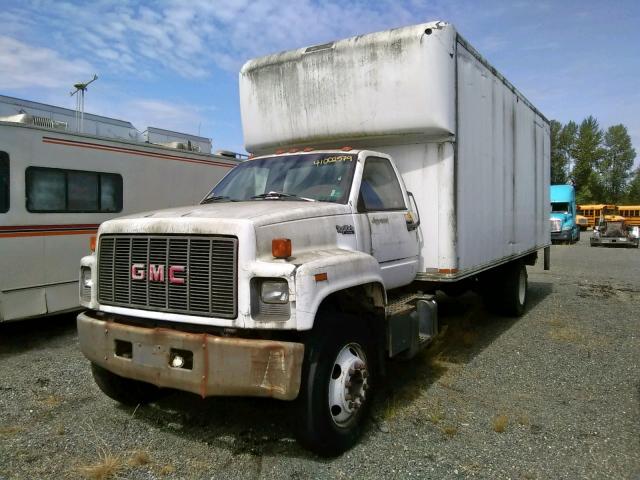 1GDL7H1J3SJ518692 - 1995 GMC TOPKICK C7 WHITE photo 2