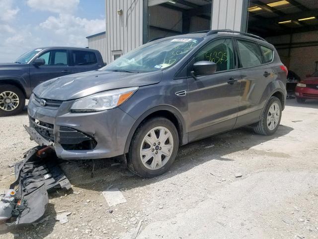 1FMCU0F75EUB29305 - 2014 FORD ESCAPE S GRAY photo 2