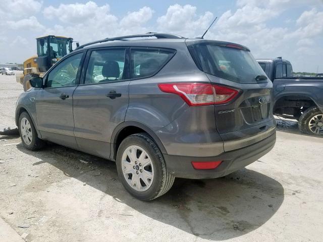 1FMCU0F75EUB29305 - 2014 FORD ESCAPE S GRAY photo 3