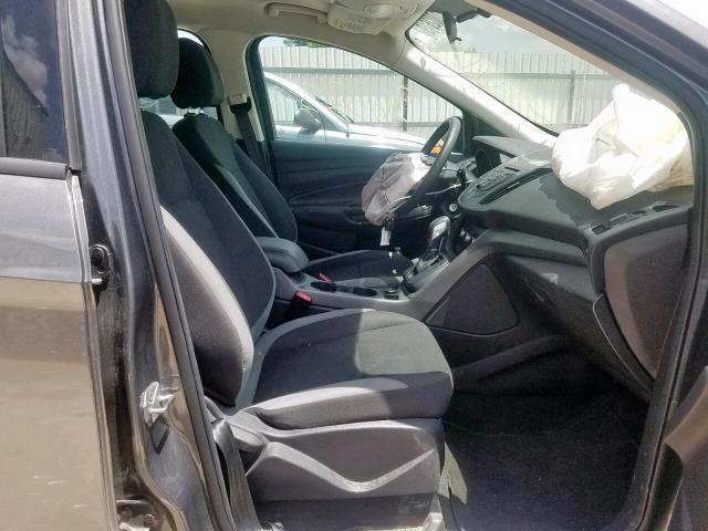 1FMCU0F75EUB29305 - 2014 FORD ESCAPE S GRAY photo 5