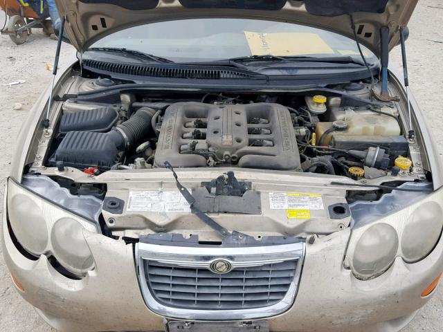 2C3HE66G52H144612 - 2002 CHRYSLER 300M CREAM photo 7