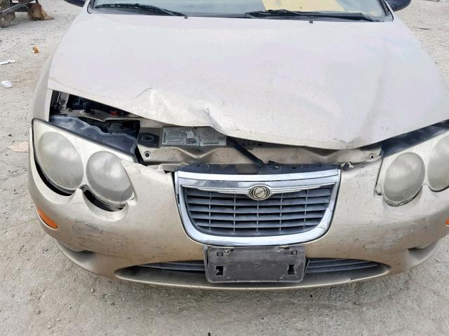 2C3HE66G52H144612 - 2002 CHRYSLER 300M CREAM photo 9