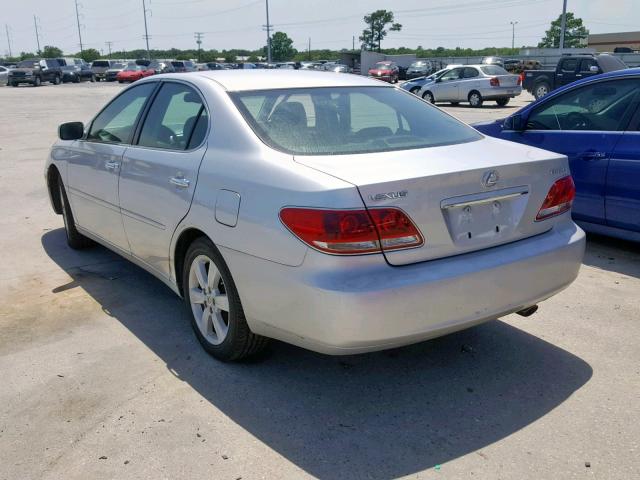 JTHBA30G465150403 - 2006 LEXUS ES 330 SILVER photo 3