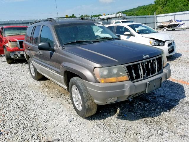 1J4G248S8YC329815 - 2000 JEEP GRAND CHER GRAY photo 1