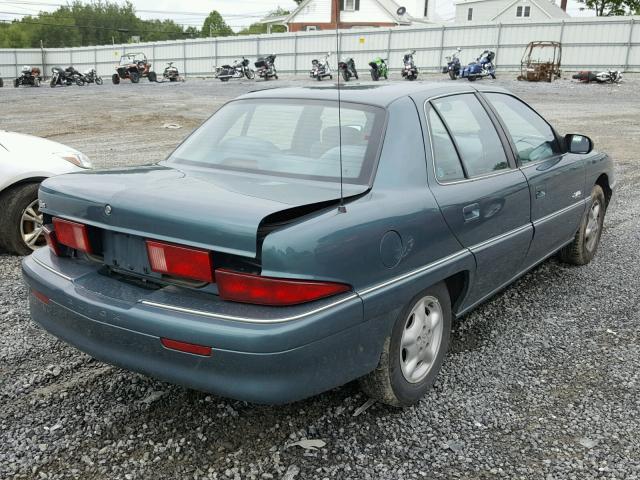 1G4NJ52M5TC417421 - 1996 BUICK SKYLARK GR TEAL photo 4