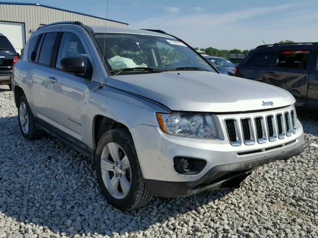 1C4NJCBB7CD521216 - 2012 JEEP COMPASS SP SILVER photo 1