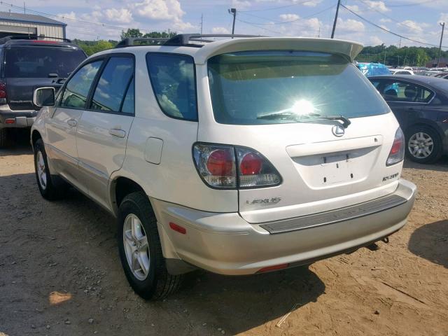 JTJHF10U620247999 - 2002 LEXUS RX 300 WHITE photo 3