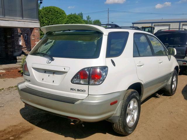 JTJHF10U620247999 - 2002 LEXUS RX 300 WHITE photo 4