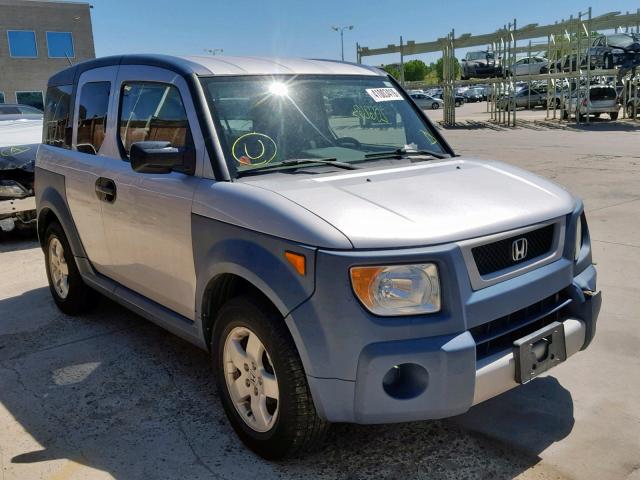 5J6YH27625L026634 - 2005 HONDA ELEMENT EX SILVER photo 1