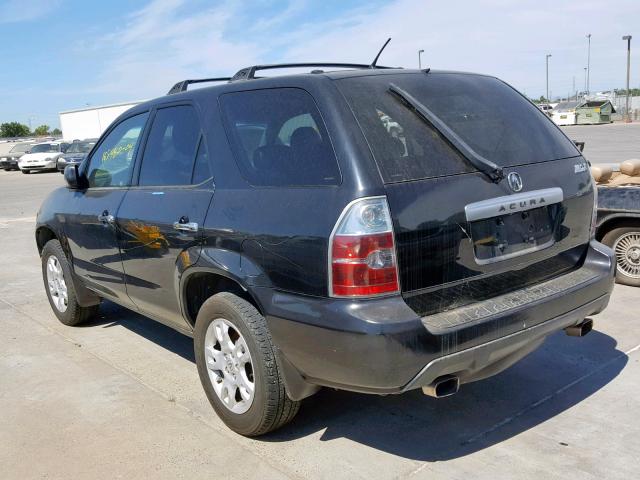 2HNYD18994H556061 - 2004 ACURA MDX TOURIN BLACK photo 3