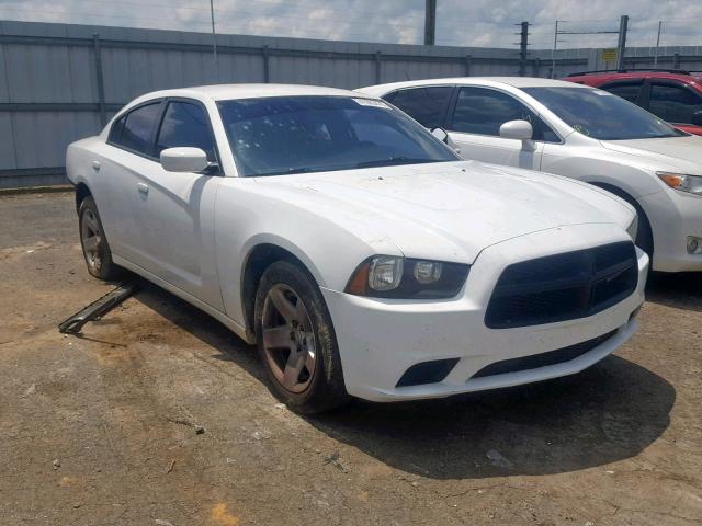 2B3CL1CT6BH540503 - 2011 DODGE CHARGER PO WHITE photo 1