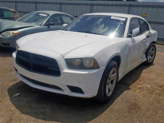 2B3CL1CT6BH540503 - 2011 DODGE CHARGER PO WHITE photo 2
