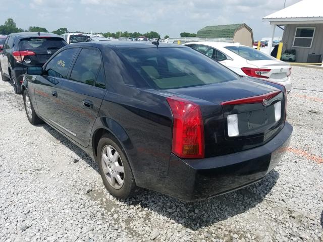 1G6DP567550176602 - 2005 CADILLAC CTS HI FEA BLACK photo 3