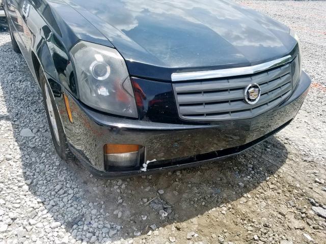 1G6DP567550176602 - 2005 CADILLAC CTS HI FEA BLACK photo 9