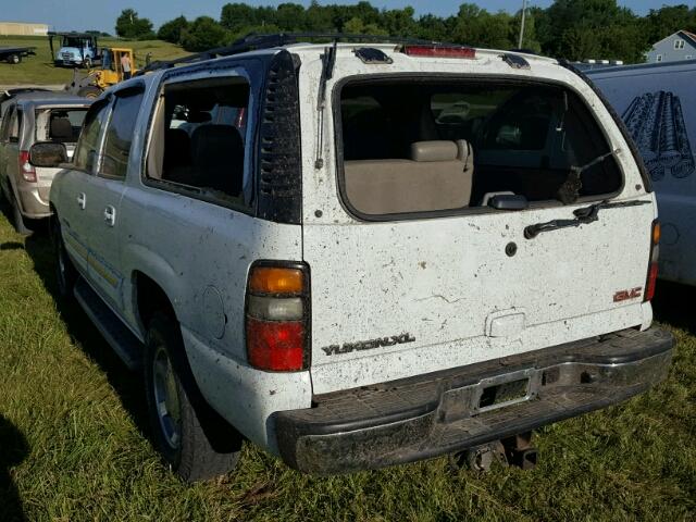 1GKFK16Z86J155063 - 2006 GMC YUKON XL K WHITE photo 3