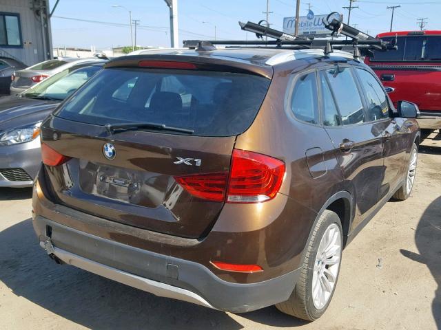 WBAVL1C57DVR87969 - 2013 BMW X1 XDRIVE2 BROWN photo 4