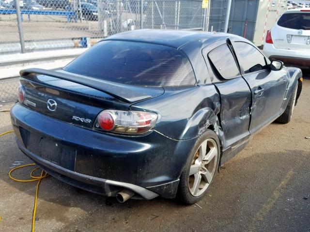 JM1FE17N340121226 - 2004 MAZDA RX8 GREEN photo 4