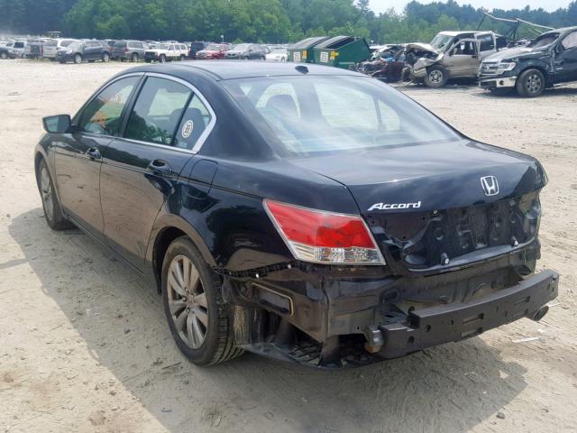 1HGCP2F86BA096989 - 2011 HONDA ACCORD EXL BLACK photo 3