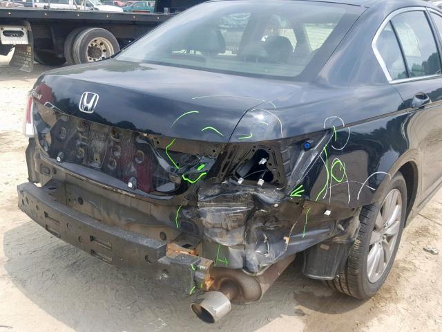 1HGCP2F86BA096989 - 2011 HONDA ACCORD EXL BLACK photo 9