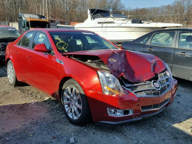 1G6DT57V690136026 - 2009 CADILLAC CTS HI FEA RED photo 1