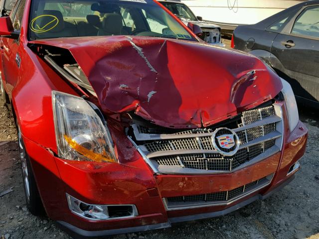 1G6DT57V690136026 - 2009 CADILLAC CTS HI FEA RED photo 9