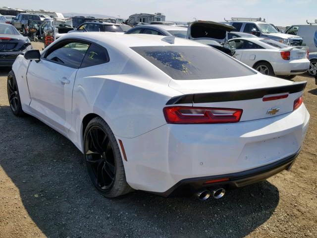 1G1FC1RS9H0163701 - 2017 CHEVROLET CAMARO LT WHITE photo 3