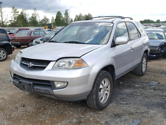 2HNYD18633H500492 - 2003 ACURA MDX TOURIN SILVER photo 2