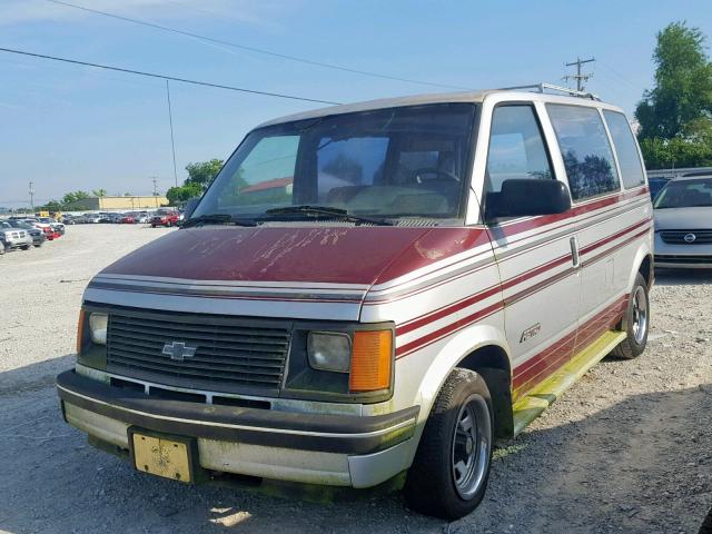 1GBDM15Z6LB106517 - 1990 CHEVROLET ASTRO TWO TONE photo 2