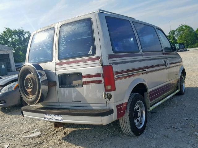 1GBDM15Z6LB106517 - 1990 CHEVROLET ASTRO TWO TONE photo 4