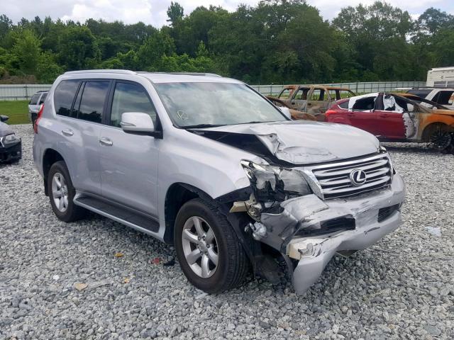 JTJBM7FX9B5023886 - 2011 LEXUS GX SILVER photo 1