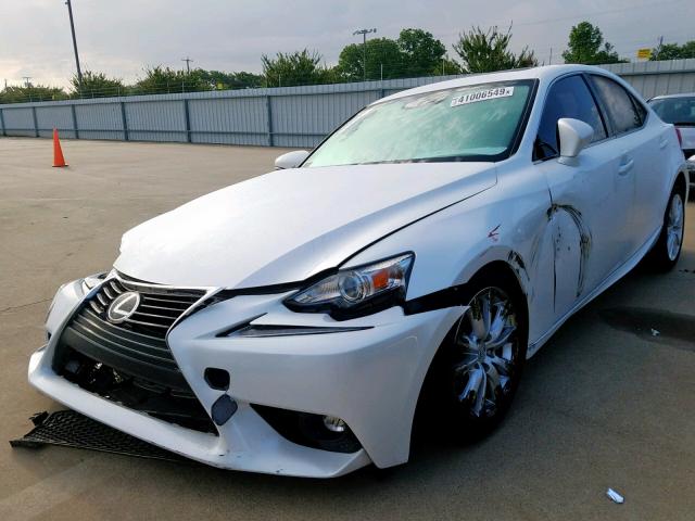 JTHBA1D23G5018088 - 2016 LEXUS IS 200T WHITE photo 2