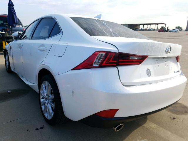 JTHBA1D23G5018088 - 2016 LEXUS IS 200T WHITE photo 3