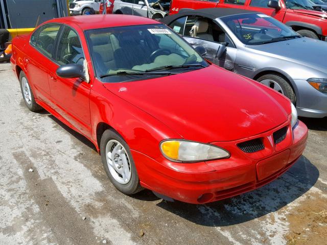 1G2NF52F83C137925 - 2003 PONTIAC GRAND AM S RED photo 1