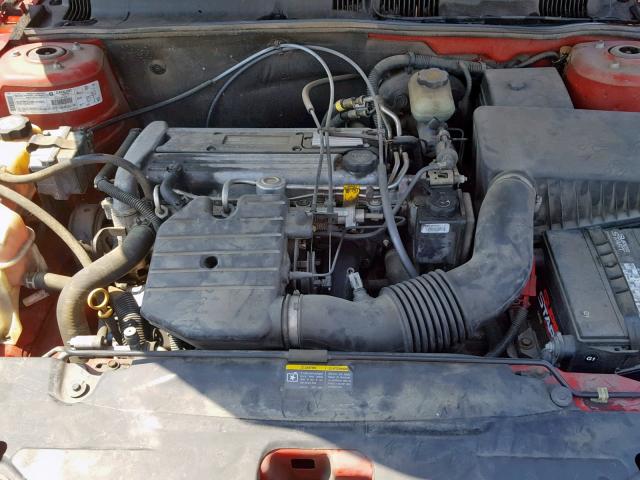 1G2NF52F83C137925 - 2003 PONTIAC GRAND AM S RED photo 7