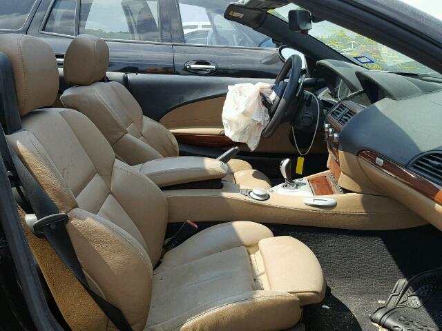 WBSEK93527CS32399 - 2007 BMW M6 BLACK photo 5