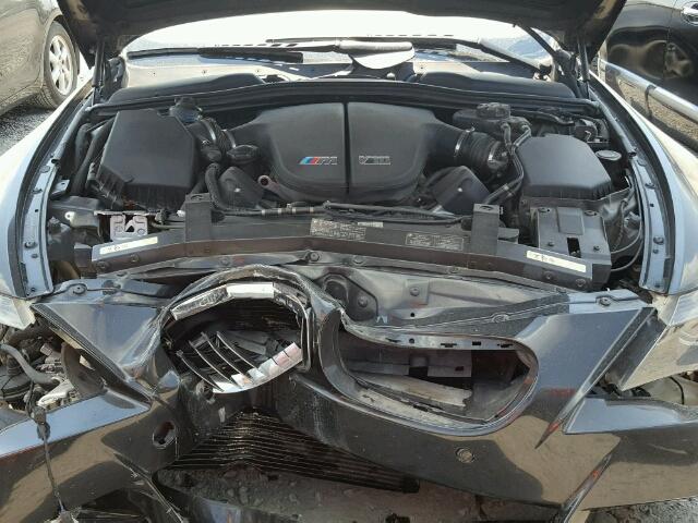 WBSEK93527CS32399 - 2007 BMW M6 BLACK photo 7