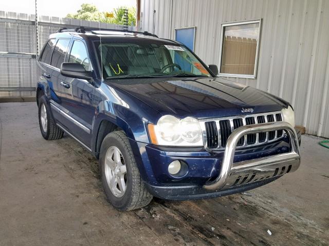 1J4HS58N76C136217 - 2006 JEEP GRAND CHER BLUE photo 1