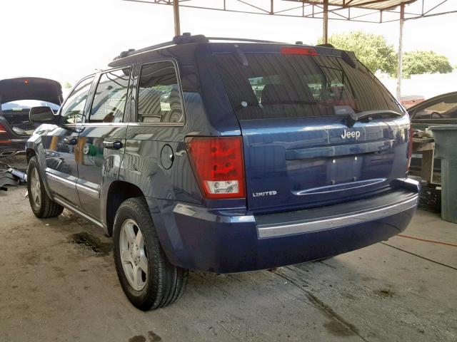 1J4HS58N76C136217 - 2006 JEEP GRAND CHER BLUE photo 3