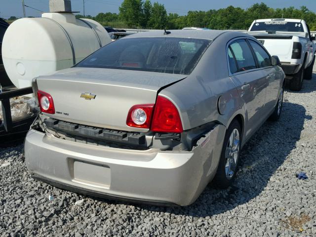 1G1ZB5E11BF187421 - 2011 CHEVROLET MALIBU LS 米色 照片 4