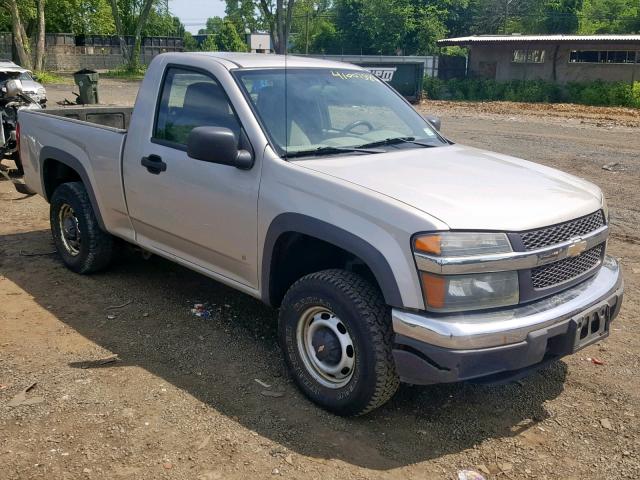 1GCDT148168133262 - 2006 CHEVROLET COLORADO SILVER photo 1