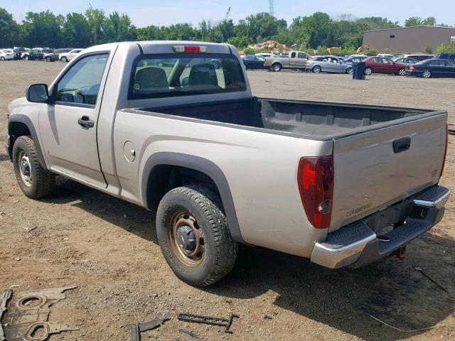 1GCDT148168133262 - 2006 CHEVROLET COLORADO SILVER photo 3