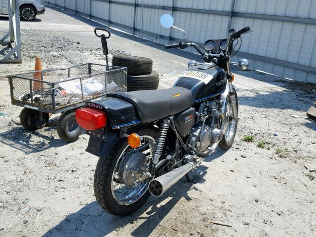 00000GS550B109991 - 1977 SUZUKI 550 GS BLACK photo 4