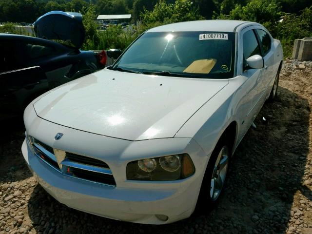 2B3CA3CV5AH298577 - 2010 DODGE CHARGER SX WHITE photo 2